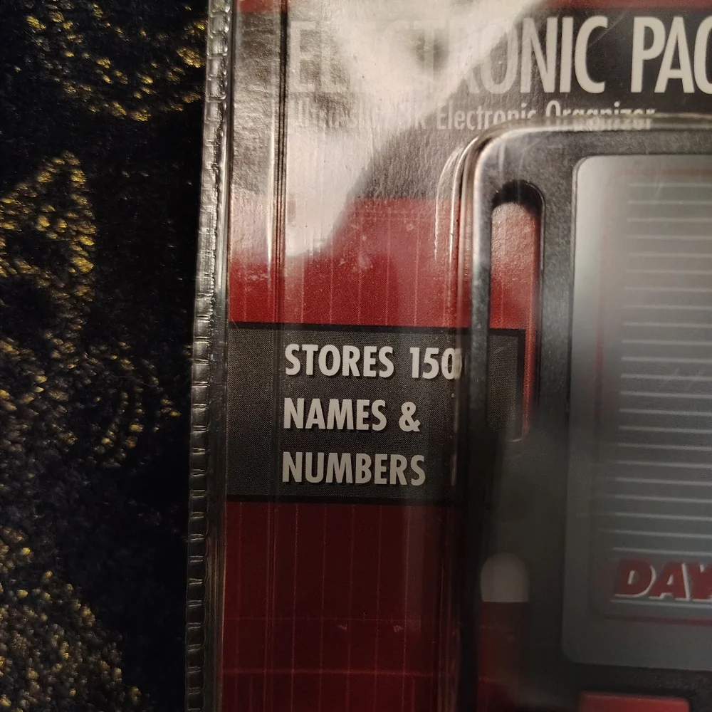 Sealed In Original PKG Electronic Oranizer